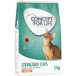 Concept for Life Sterilised Cats Salmon  3 kg