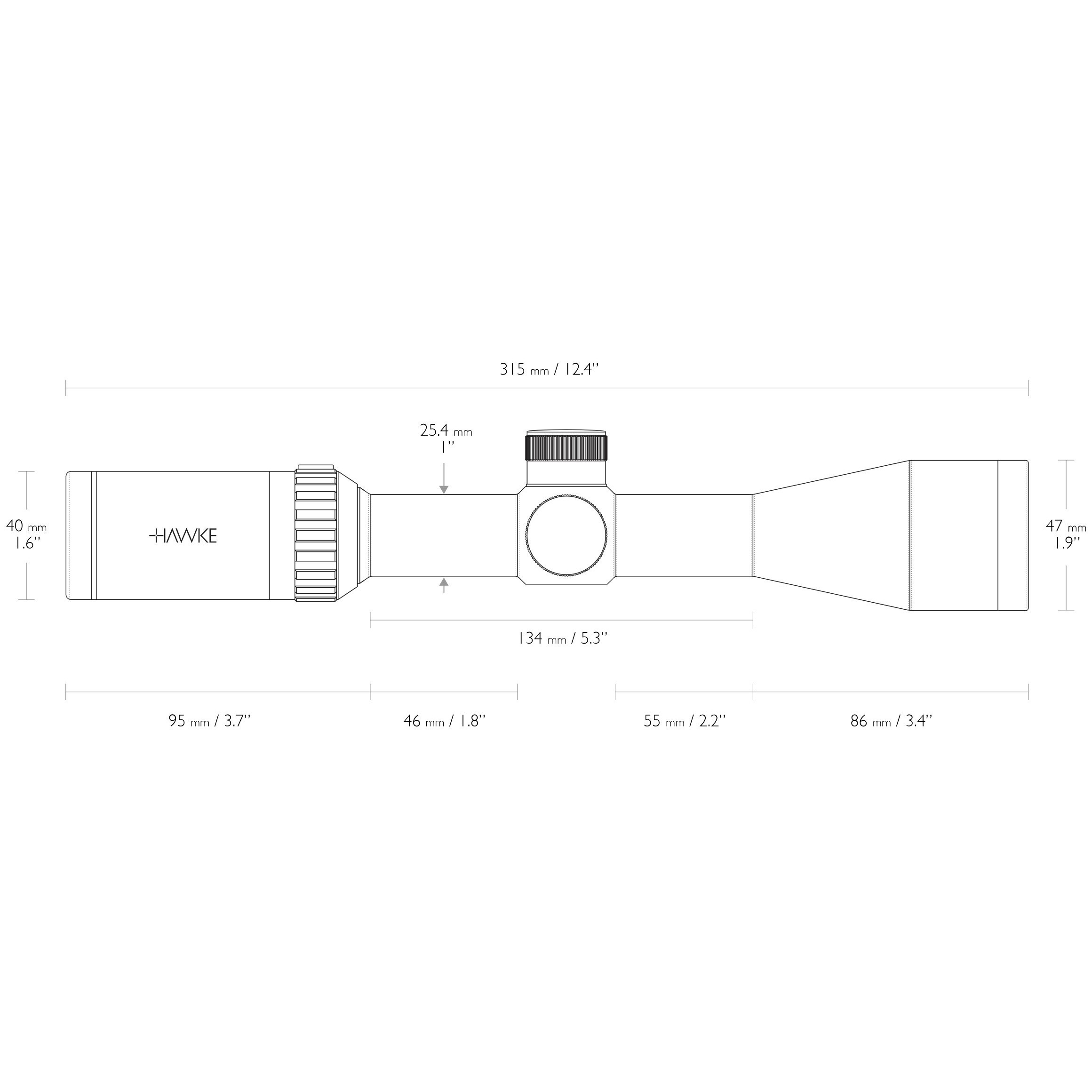 Hawke Vantage IR 3-9x40 22LR