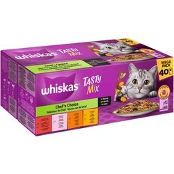 Whiskas Tasty Mix Chef&apos;s Choice in Gravy 40 pcs