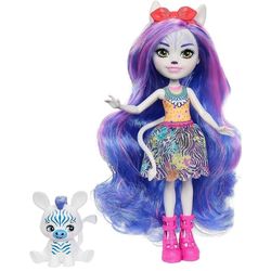 Enchantimals Zemirah Zebra and Grainy HNV28