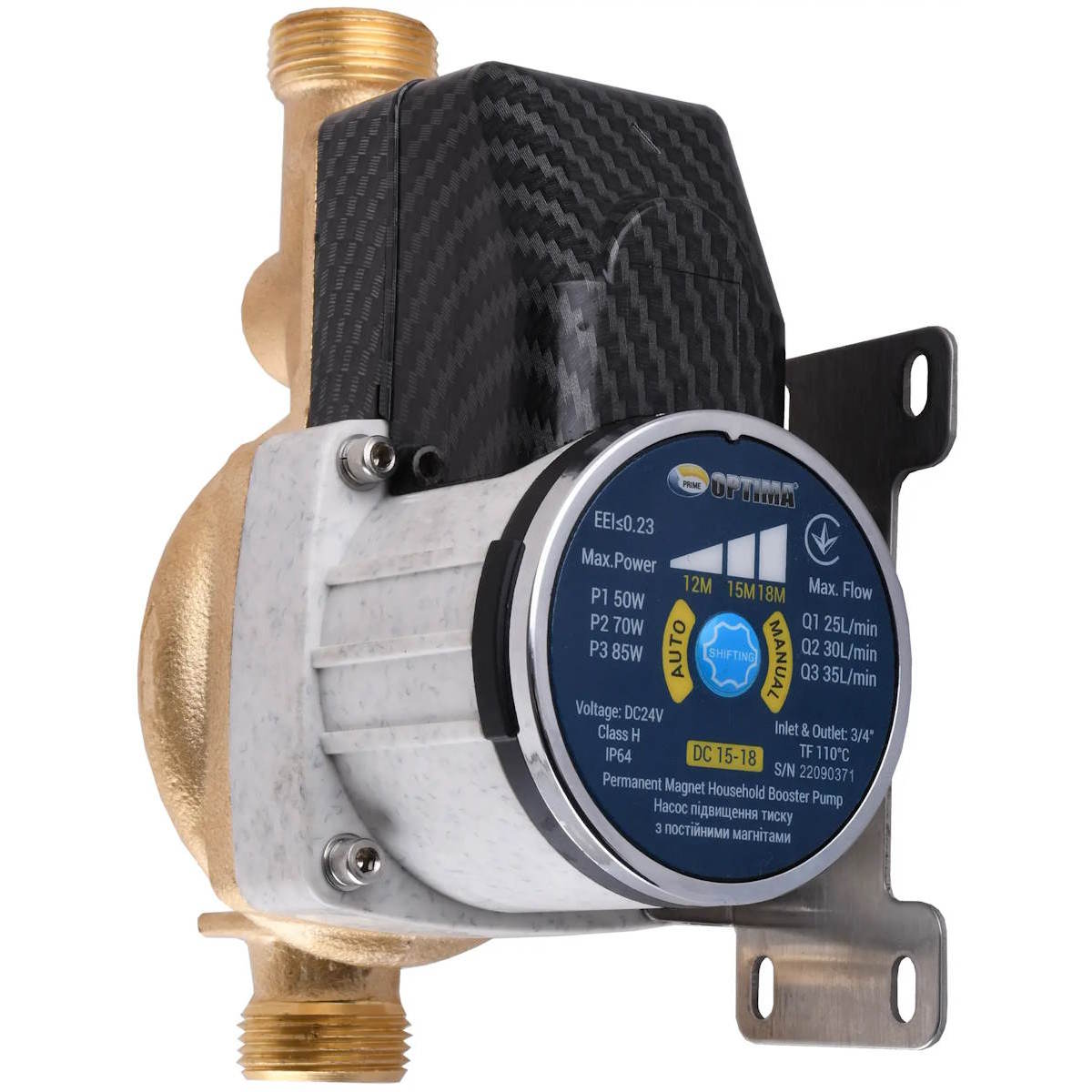 Optima Prime DC 15-18 Auto 3/4&#34; 165&nbsp;мм