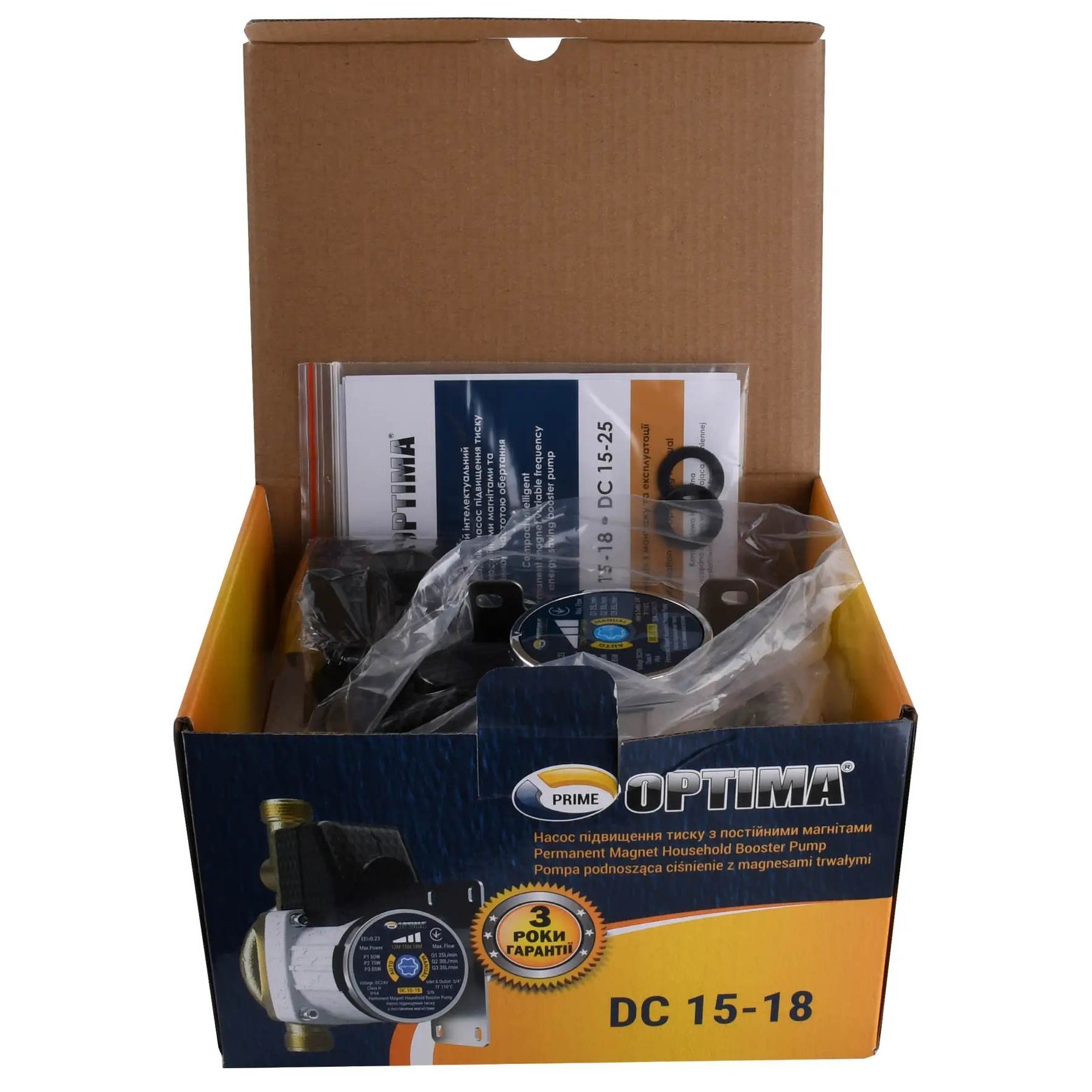 Optima Prime DC 15-18 Auto 3/4&#34; 165&nbsp;мм