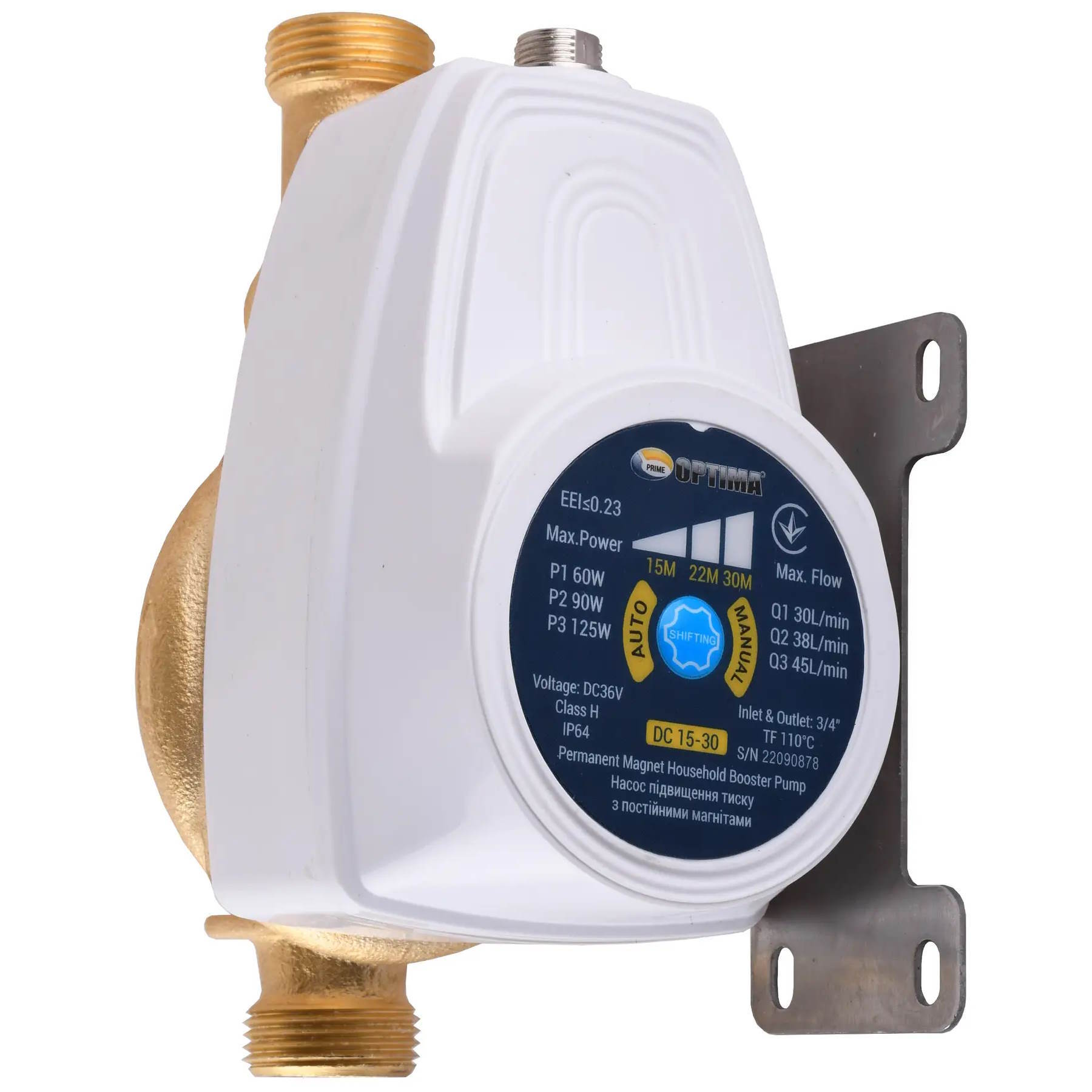 Optima Prime DC 15-30 Auto 3/4&#34; 165&nbsp;мм