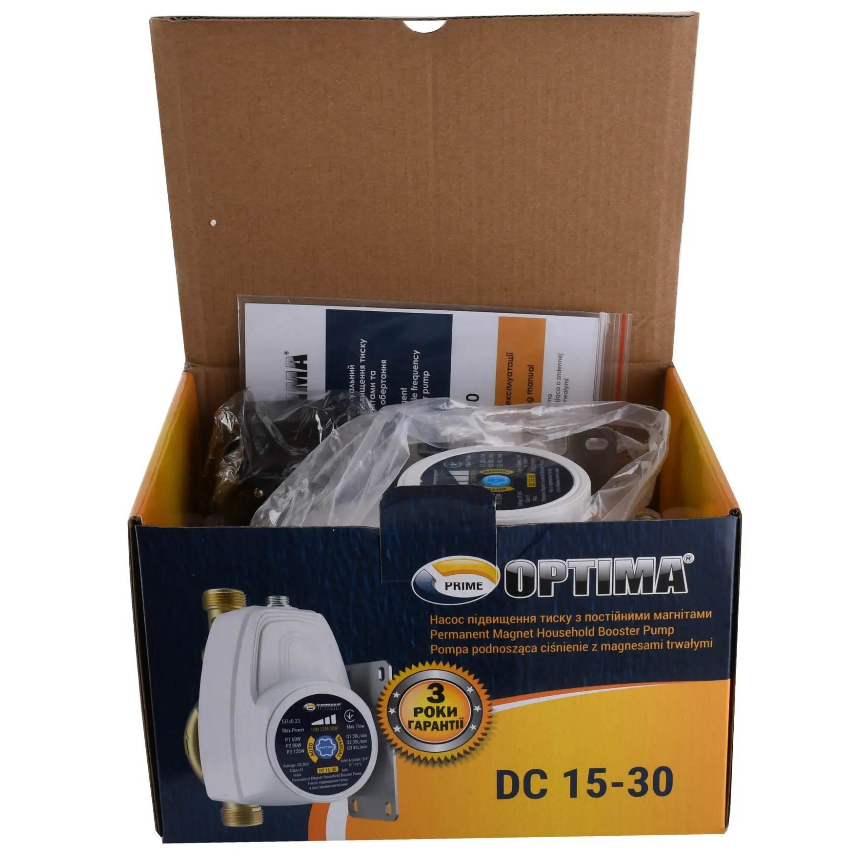 Optima Prime DC 15-30 Auto 3/4&#34; 165&nbsp;мм