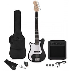 Gear4music VISIONSTRING 3/4 Left Handed Bass Guitar Pack