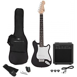 Gear4music VISIONSTRING 3/4 Electric Guitar Pack