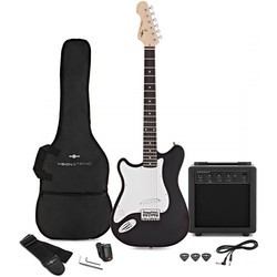 Gear4music VISIONSTRING Left Handed Electric Guitar Pack