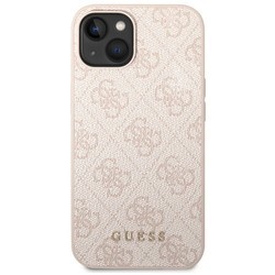 GUESS Metal Gold Logo for iPhone 14 Plus