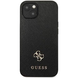 GUESS Saffiano Small Metal Logo for iPhone 13 mini