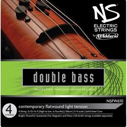 DAddario NS Electric Contemporary Double Bass 3/4 Light