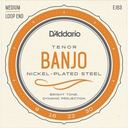 DAddario Nickel Tenor Banjo 9-30