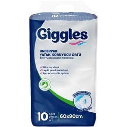 Giggles Underpads 60x90 / 10 pcs