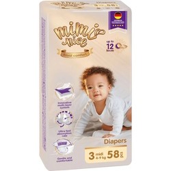 Mimi Nice Royal Comfort Diapers 3 / 58 pcs