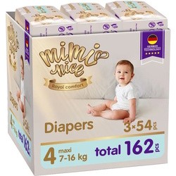 Mimi Nice Royal Comfort Diapers 4 / 162 pcs