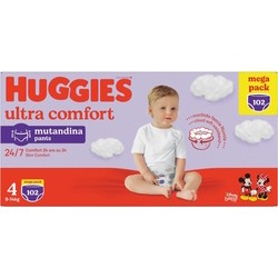 Huggies Ultra Comfort Pants 4 / 102 pcs