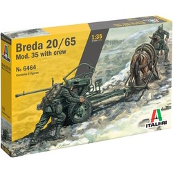 ITALERI Breda 20/65 Mod. 35 with Crew (1:35)