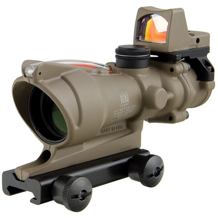 Trijicon ACOG 4x32 Red Chevron .223\/5.56 RMR Type 2