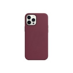 MakeFuture Premium Silicone Case for iPhone 12 Pro Max (бордовый)