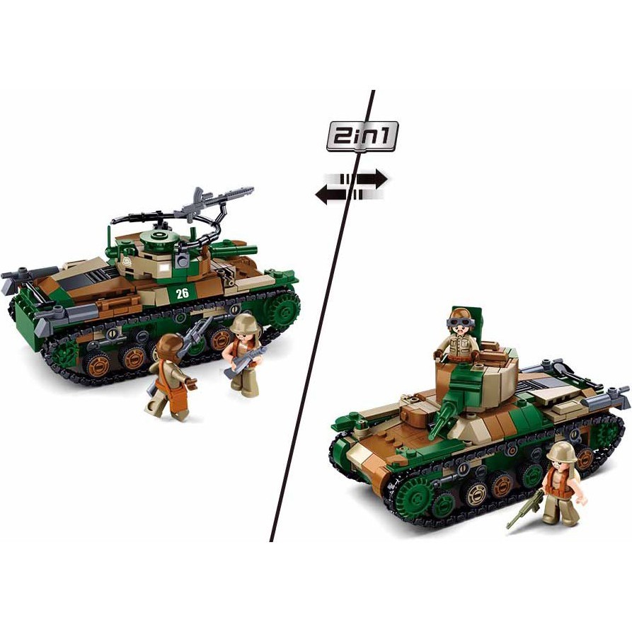 Sluban Type 97 Medium Tank M38-B1107