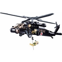 Sluban US Medical Army Helicopter M38-B1012