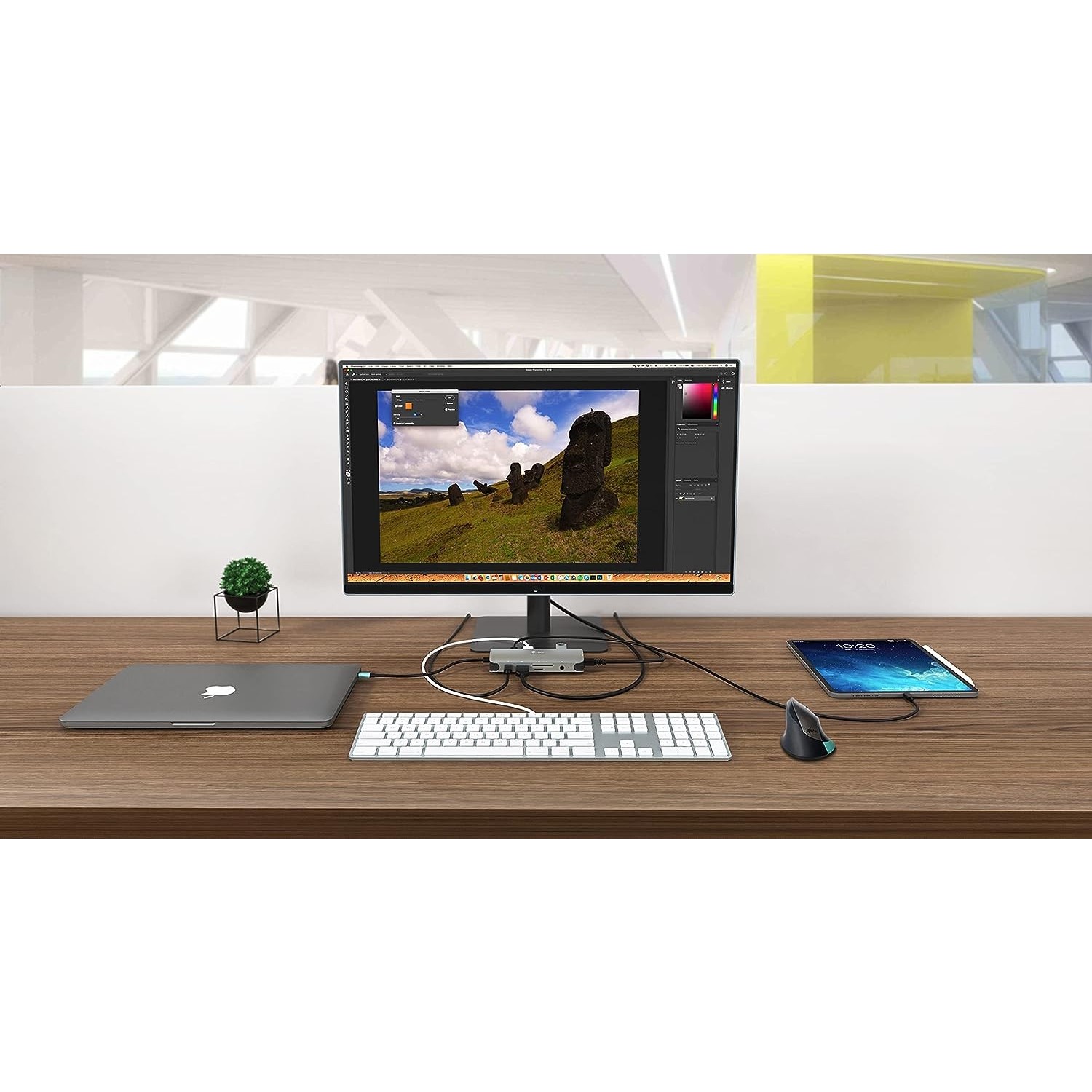 i-Tec USB-C Travel Nano Dock HDMI/VGA with LAN + Power Delivery 100 W