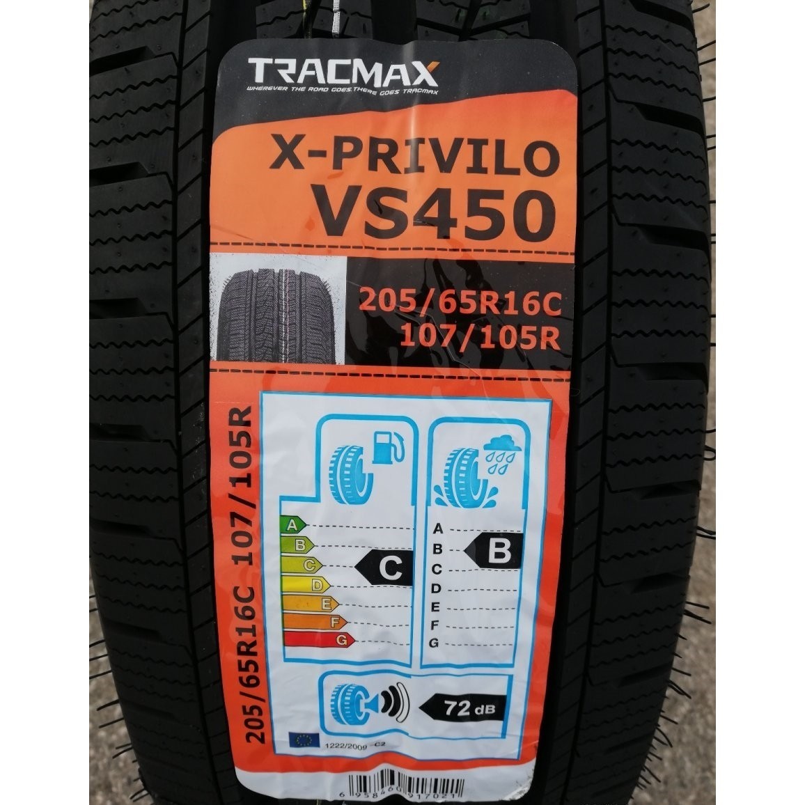 Tracmax X-privilo VS450 195/82 R14C 106R