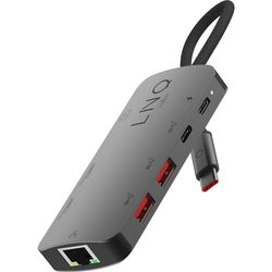 LINQ 8in1 Pro Studio USB-C 10Gbps Multiport Hub with PD