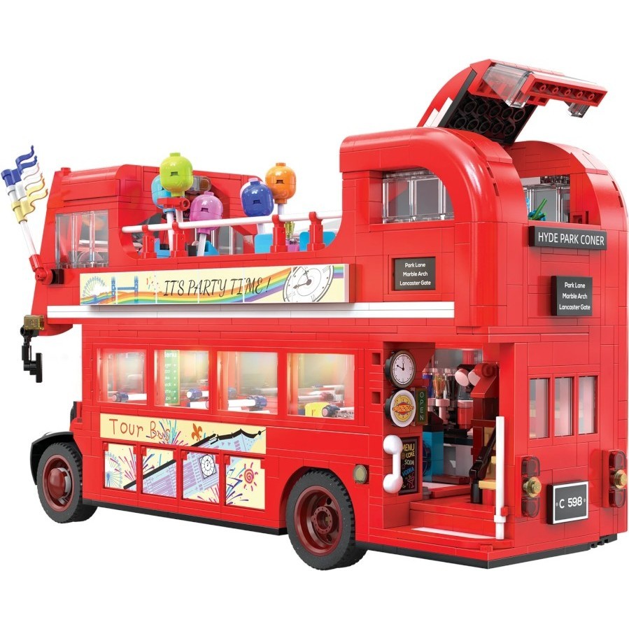 CaDa London Vintage Tour Bus C59008W