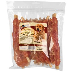 HILTON Chicken Inserted with White Rawhide Stick 500 g