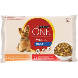 Purina ONE Adult Mini/Small Chicken/Beef 4 pcs 4&nbsp;шт