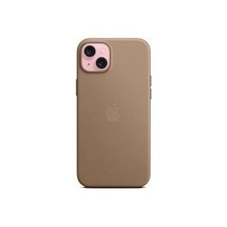 Apple FineWoven Case with MagSafe for iPhone 15 Plus (бежевый)