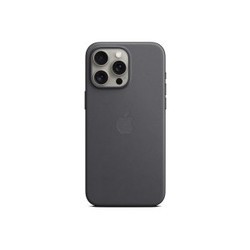 Apple FineWoven Case with MagSafe for iPhone 15 Pro Max (черный)