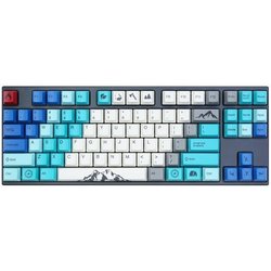 Varmilo VEA87 Summit R1  Blue Switch (бордовый)