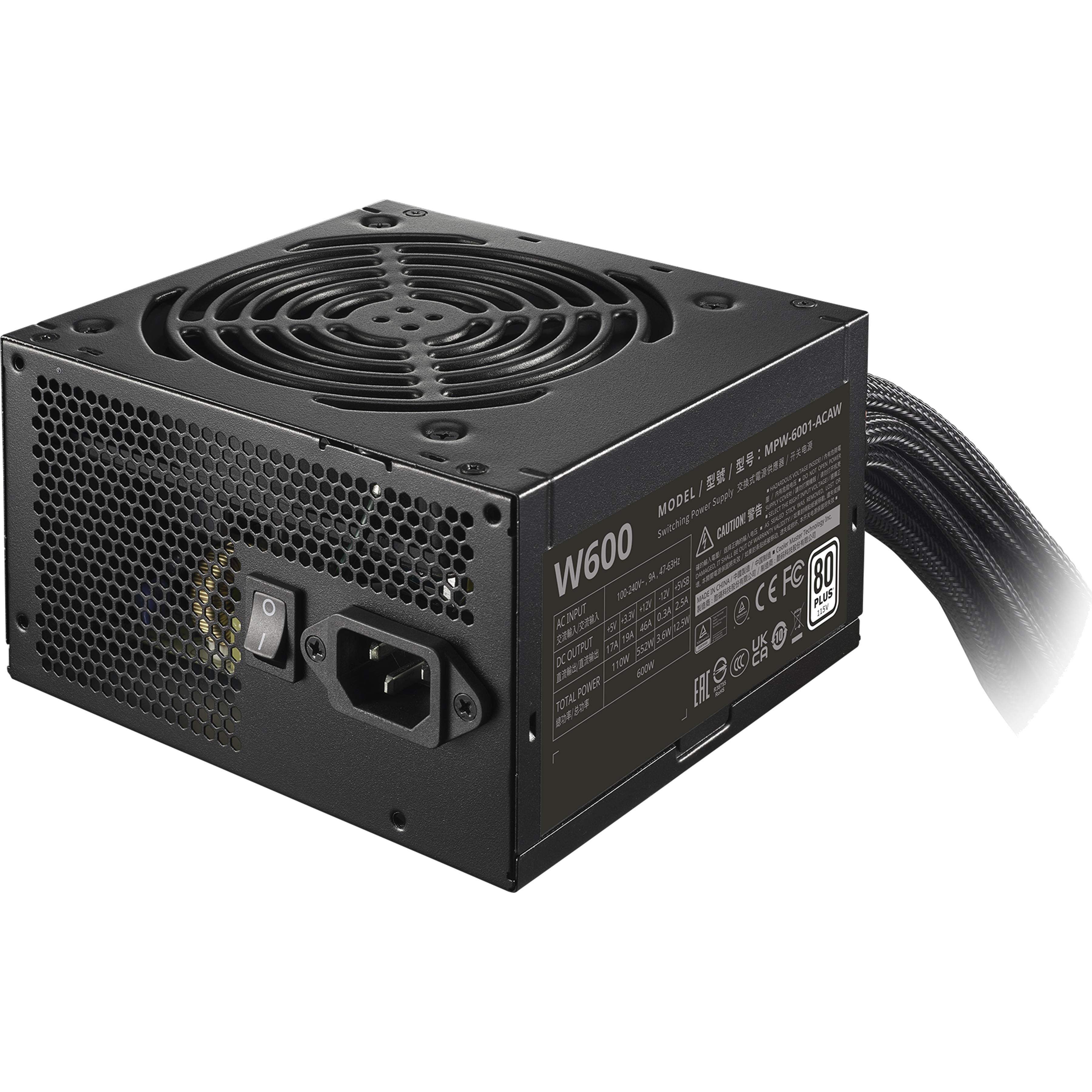Cooler Master Elite NEX White Black Mesh MPW-5001-ACAW-BB1
