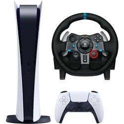 Sony PlayStation 5 Digital Edition + Racing Wheel