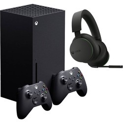 Microsoft Xbox Series X 1&nbsp;ТБ 2 геймпада + наушники + игра