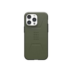 UAG Civilian with Magsafe for iPhone 15 Pro (оливковый)