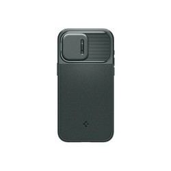 Spigen Optik Armor (MagFit) for iPhone 15 Pro (зеленый)