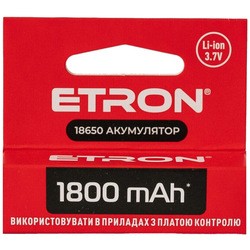 Etron Ultimate Power 1x18650  1800 mAh