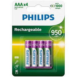 Philips MultiLife 4xAAA 950 mAh