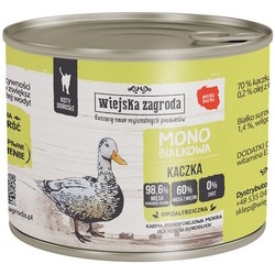 Wiejska Zagroda Adult Monoprotein Cat Can with Duck  200 g
