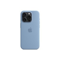 Apple Silicone Case with MagSafe for iPhone 15 Pro (бирюзовый)