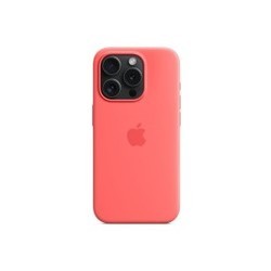 Apple Silicone Case with MagSafe for iPhone 15 Pro (красный)