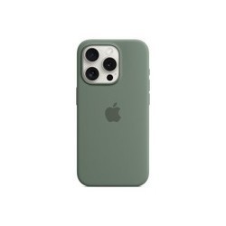 Apple Silicone Case with MagSafe for iPhone 15 Pro (зеленый)