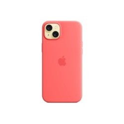 Apple Silicone Case with MagSafe for iPhone 15 Plus (красный)