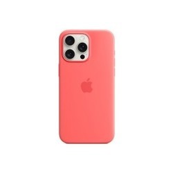 Apple Silicone Case with MagSafe for iPhone 15 Pro Max (красный)