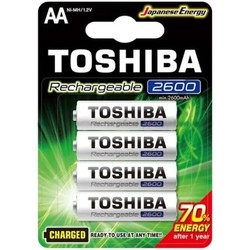 Toshiba 4xAA 2600 mAh