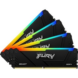 Kingston Fury Beast DDR4 RGB 4x8Gb KF432C16BB2AK4/32
