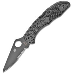 Spyderco Delica 4 PS Black Blade