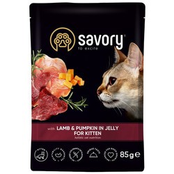 Savory Kitten Pouch Lamb\/Pumpkin in Jelly 85 g